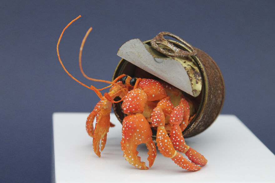 I’ve Created These Animal Sculptures To Show The Consequences Of Ocean Pollution I’ve Created These Animal Sculptures To Show The Consequences Of Ocean Pollution