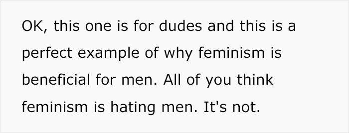 Man Gives A Crystal Clear Explanation On Why Men Need Feminism Man Gives A Crystal Clear Explanation On Why Men Need Feminism