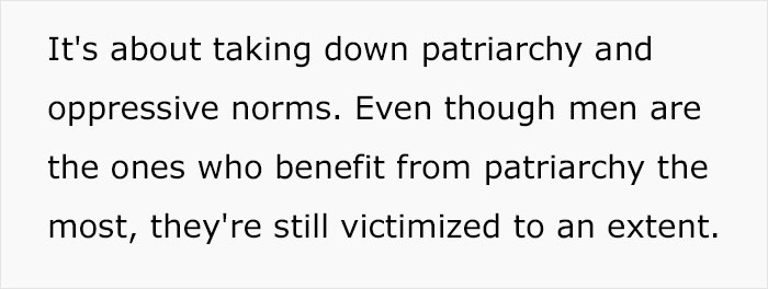 Man Gives A Crystal Clear Explanation On Why Men Need Feminism Man Gives A Crystal Clear Explanation On Why Men Need Feminism