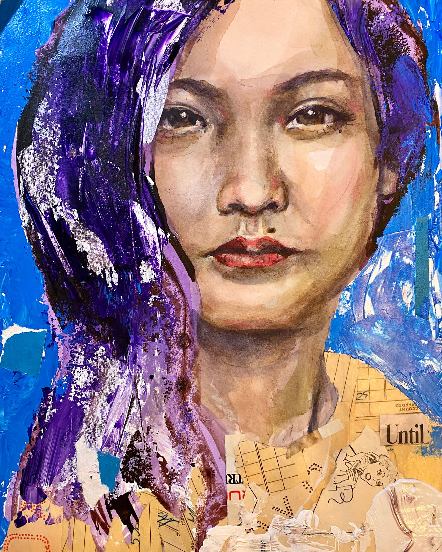 I Painted 40 Portraits In 40 Days To Find Inspiration