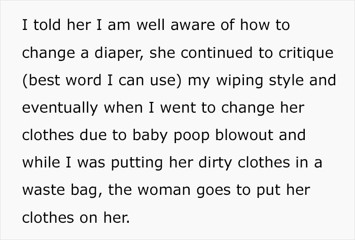 Dad Asks If He Was Wrong For Making A Woman Cry After She Told Him How To Wipe And Tried To Dress His Baby Daughter Dad Asks If He Was Wrong For Making A Woman Cry After She Told Him How To Wipe And Tried To Dress His Baby Daughter