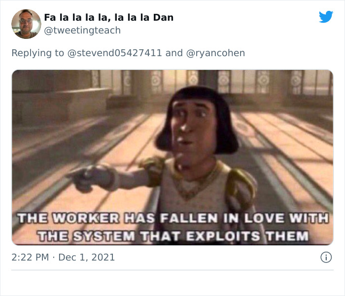 Man Tries To Laugh At People Who Feel Exhausted After 40h Workweek Because He Works Way More, Gets Laughed At Instead Man Tries To Laugh At People Who Feel Exhausted After 40h Workweek Because He Works Way More, Gets Laughed At Instead