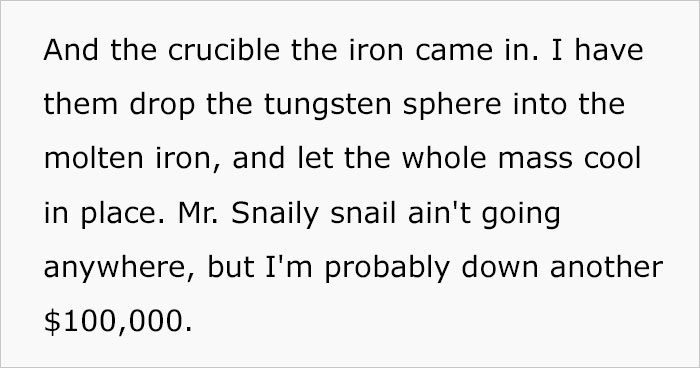 Guy Tells Insanely Elaborate Plan On How He’d Get Away From An Assassin Snail For His Entire Immortal Life Guy Tells Insanely Elaborate Plan On How He’d Get Away From An Assassin Snail For His Entire Immortal Life