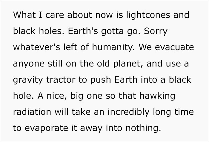 Guy Tells Insanely Elaborate Plan On How He’d Get Away From An Assassin Snail For His Entire Immortal Life Guy Tells Insanely Elaborate Plan On How He’d Get Away From An Assassin Snail For His Entire Immortal Life