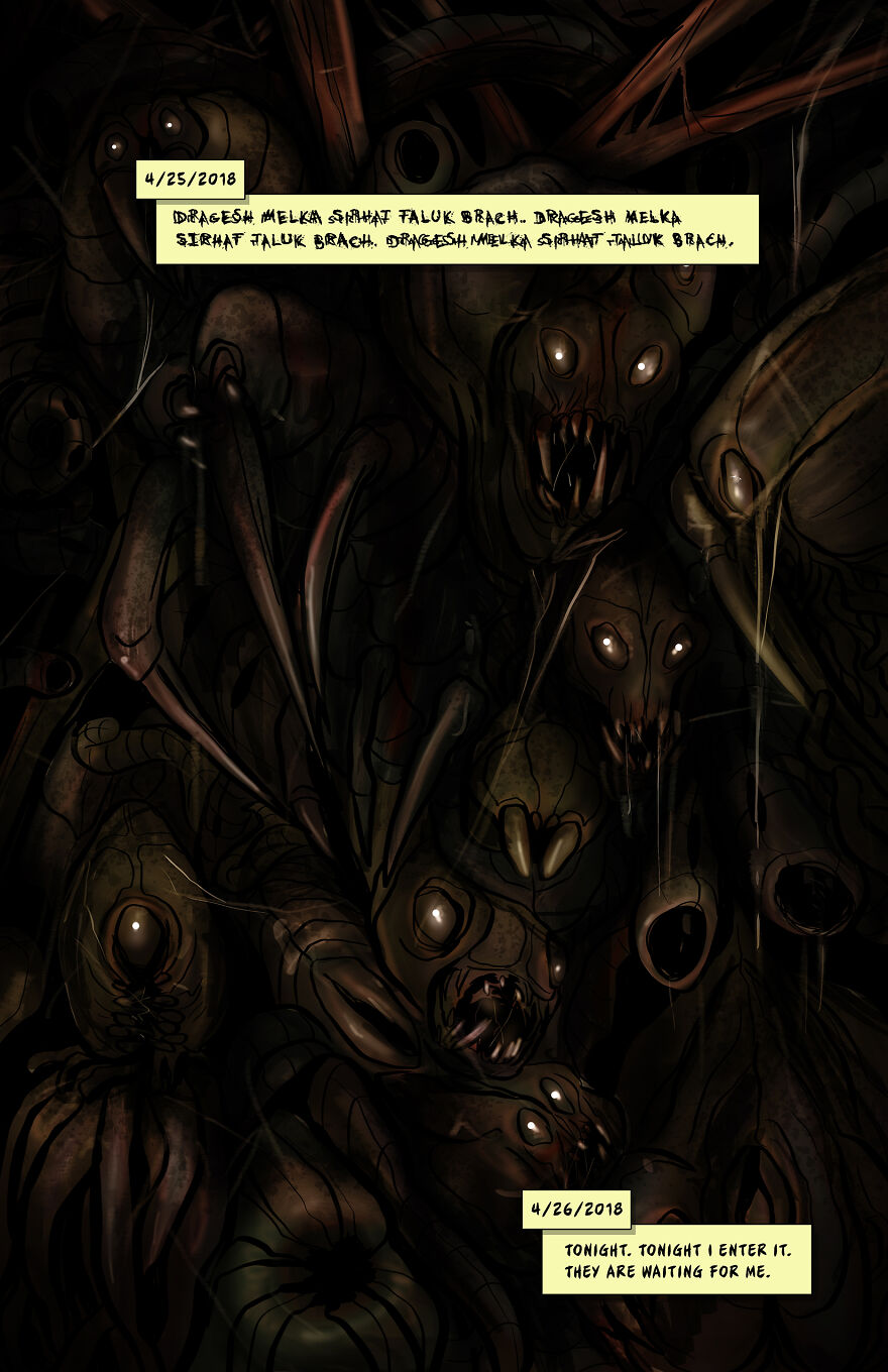 We Create Creepy Comics With Twisted Endings That You Probably Shouldn&#8217;t Read Before Going To Sleep (3 New Stories)