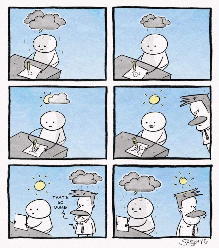 Artist Makes Funny Comics With Unexpected Endings And A Pinch Of Dark Humor (27 New Pics) Artist Makes Funny Comics With Unexpected Endings And A Pinch Of Dark Humor (27 New Pics)