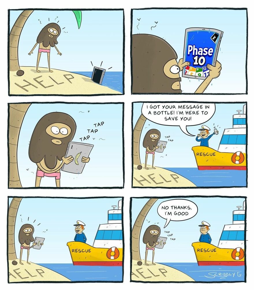 Artist Makes Funny Comics With Unexpected Endings And A Pinch Of Dark Humor (27 New Pics) Artist Makes Funny Comics With Unexpected Endings And A Pinch Of Dark Humor (27 New Pics)