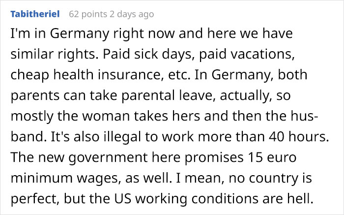 “From Russia With Love:” Shocked About Working Conditions In The USA, Person Lists What It’s Like In Russia “From Russia With Love:” Shocked About Working Conditions In The USA, Person Lists What It’s Like In Russia
