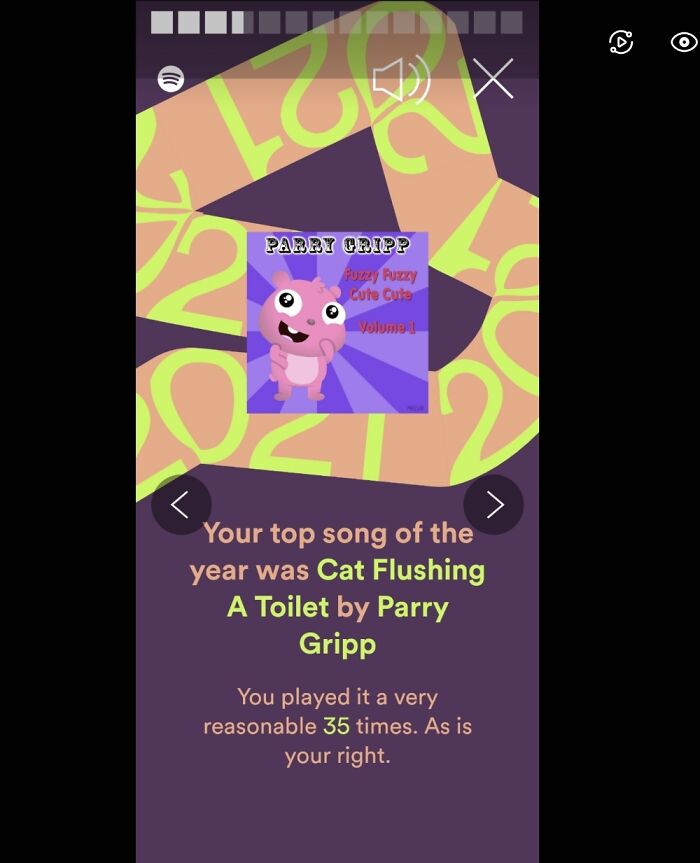 Hey Pandas, Post Your Spotify Year Wrap Screenshots (Closed) Hey Pandas, Post Your Spotify Year Wrap Screenshots (Closed)