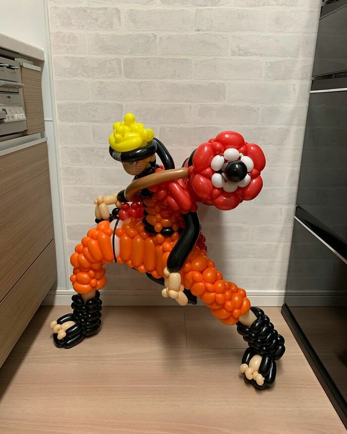 Balloon Art: This Artist Recreates Popular Characters In An Unusual Way (69 Pics) Balloon Art: This Artist Recreates Popular Characters In An Unusual Way (69 Pics)