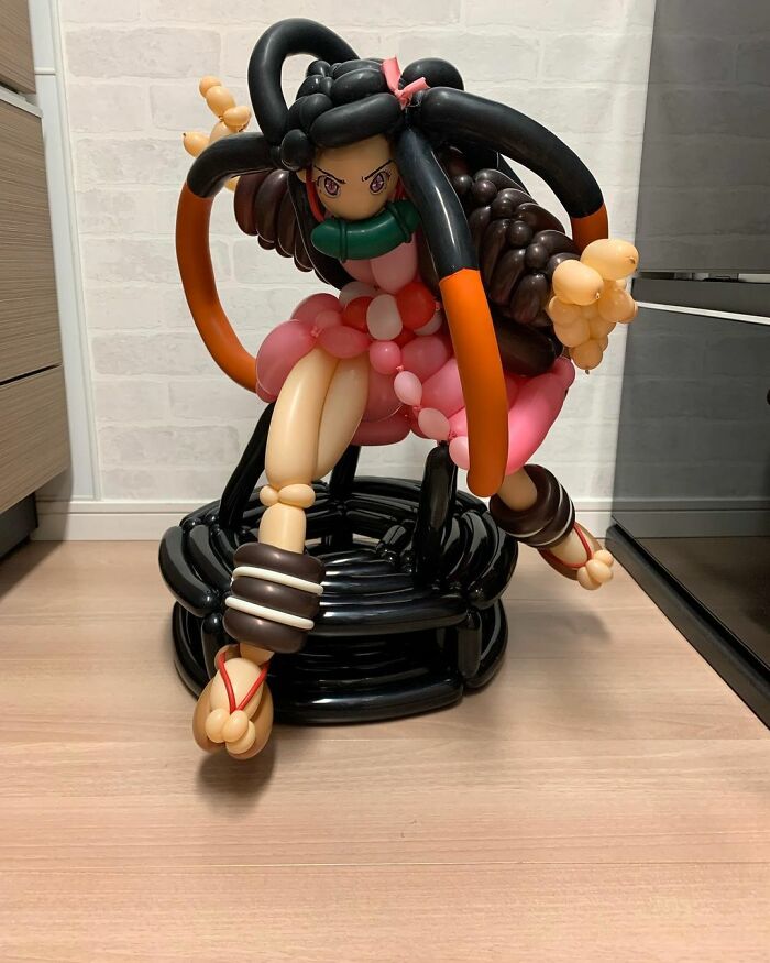 Balloon Art: This Artist Recreates Popular Characters In An Unusual Way (69 Pics) Balloon Art: This Artist Recreates Popular Characters In An Unusual Way (69 Pics)