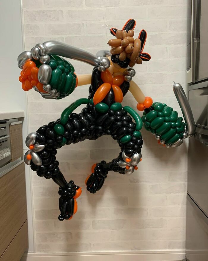 Balloon Art: This Artist Recreates Popular Characters In An Unusual Way (69 Pics) Balloon Art: This Artist Recreates Popular Characters In An Unusual Way (69 Pics)