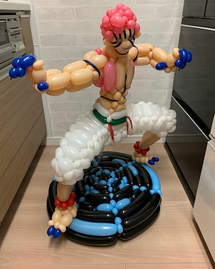 Balloon Art: This Artist Recreates Popular Characters In An Unusual Way (69 Pics) Balloon Art: This Artist Recreates Popular Characters In An Unusual Way (69 Pics)