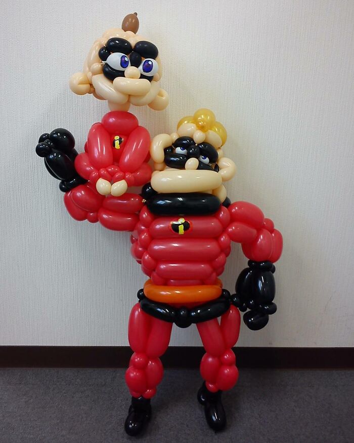 Balloon Art: This Artist Recreates Popular Characters In An Unusual Way (69 Pics) Balloon Art: This Artist Recreates Popular Characters In An Unusual Way (69 Pics)