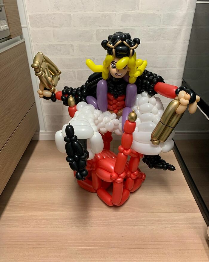 Balloon Art: This Artist Recreates Popular Characters In An Unusual Way (69 Pics) Balloon Art: This Artist Recreates Popular Characters In An Unusual Way (69 Pics)
