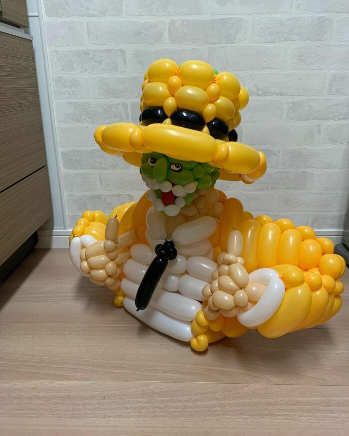 Balloon Art: This Artist Recreates Popular Characters In An Unusual Way (69 Pics) Balloon Art: This Artist Recreates Popular Characters In An Unusual Way (69 Pics)