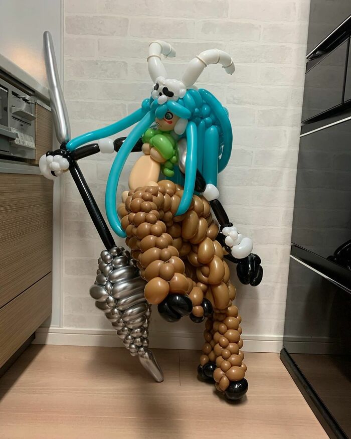 Balloon Art: This Artist Recreates Popular Characters In An Unusual Way (69 Pics) Balloon Art: This Artist Recreates Popular Characters In An Unusual Way (69 Pics)