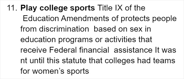 “People Now Do Not Realize What It Was Like Then”: Tumblr User Lists What Things Weren’t Legal For Women In The 1960s “People Now Do Not Realize What It Was Like Then”: Tumblr User Lists What Things Weren’t Legal For Women In The 1960s