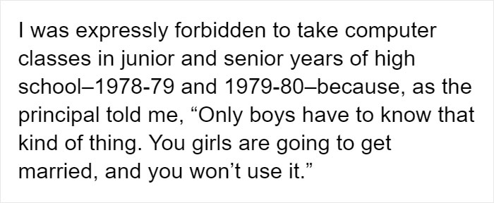 “People Now Do Not Realize What It Was Like Then”: Tumblr User Lists What Things Weren’t Legal For Women In The 1960s “People Now Do Not Realize What It Was Like Then”: Tumblr User Lists What Things Weren’t Legal For Women In The 1960s