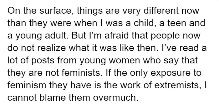 “People Now Do Not Realize What It Was Like Then”: Tumblr User Lists What Things Weren’t Legal For Women In The 1960s “People Now Do Not Realize What It Was Like Then”: Tumblr User Lists What Things Weren’t Legal For Women In The 1960s