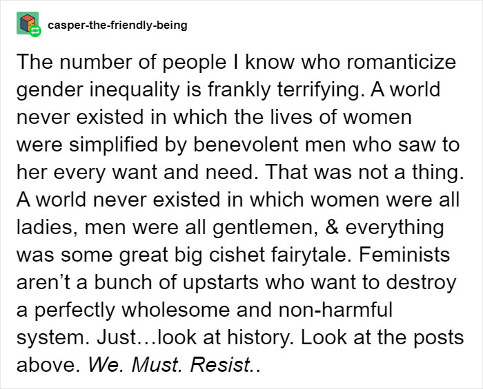 “People Now Do Not Realize What It Was Like Then”: Tumblr User Lists What Things Weren’t Legal For Women In The 1960s “People Now Do Not Realize What It Was Like Then”: Tumblr User Lists What Things Weren’t Legal For Women In The 1960s