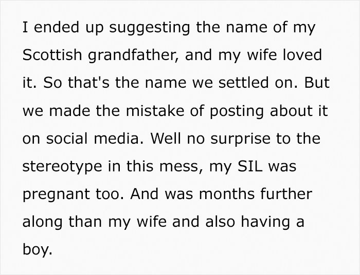 Sister-In-Law Steals Baby Name Out Of Spite, Regrets It After The Couple’s Reaction Sister-In-Law Steals Baby Name Out Of Spite, Regrets It After The Couple’s Reaction