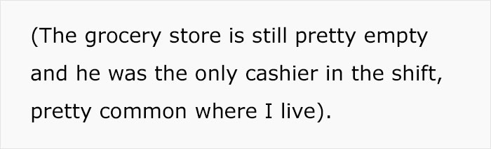Person Is Debating Whether To Feel Guilty For Getting A Cashier In Trouble, Asks The Internet If They Were At Fault Person Is Debating Whether To Feel Guilty For Getting A Cashier In Trouble, Asks The Internet If They Were At Fault