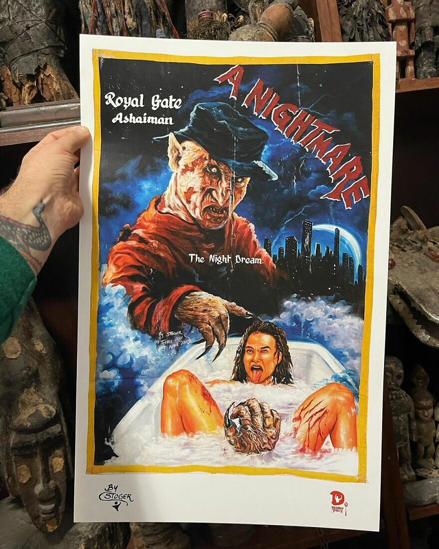 Africans Used To Hand-Paint Movie Posters To Draw People Into Cinemas And They’re So Bizarre, They’re Wonderful (100 New Pics) Africans Used To Hand-Paint Movie Posters To Draw People Into Cinemas And They’re So Bizarre, They’re Wonderful (100 New Pics)