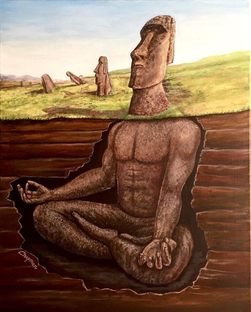 Artist Gives A Comically Exaggerated Representation Of Popular Characters And Phenomena In His Paintings, And Here Are The Best 59 Pics Artist Gives A Comically Exaggerated Representation Of Popular Characters And Phenomena In His Paintings, And Here Are The Best 59 Pics