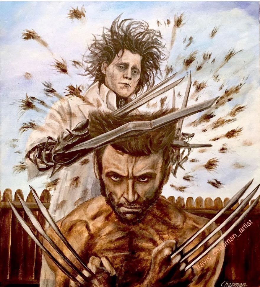 Artist Gives A Comically Exaggerated Representation Of Popular Characters And Phenomena In His Paintings, And Here Are The Best 59 Pics Artist Gives A Comically Exaggerated Representation Of Popular Characters And Phenomena In His Paintings, And Here Are The Best 59 Pics