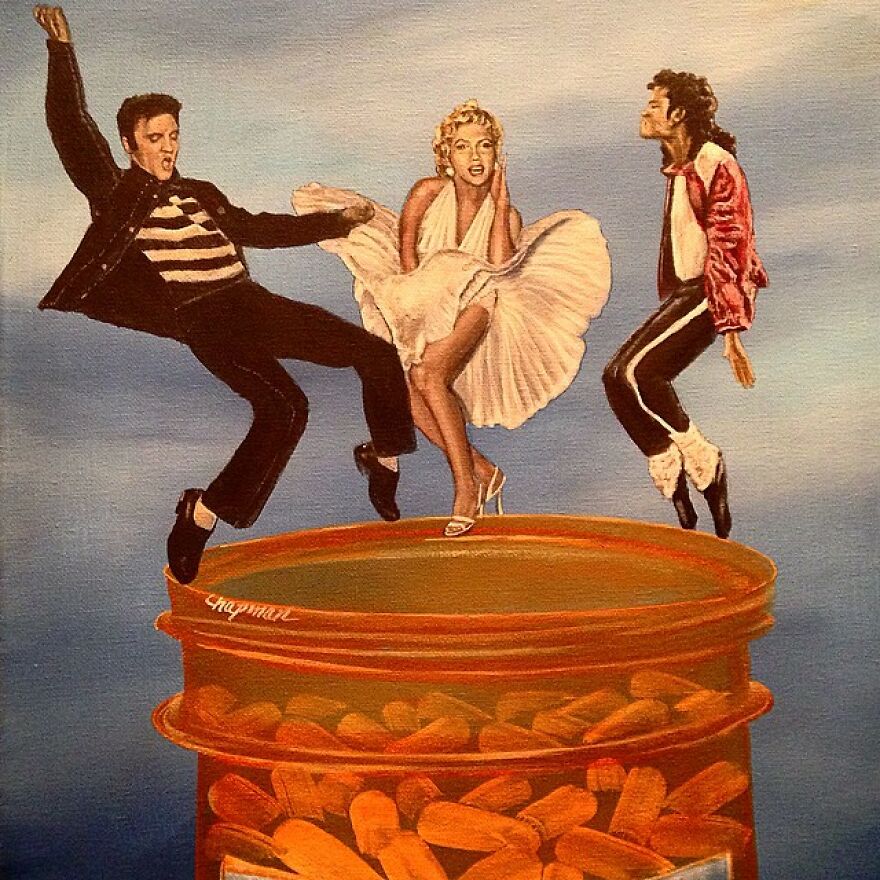 Artist Gives A Comically Exaggerated Representation Of Popular Characters And Phenomena In His Paintings, And Here Are The Best 59 Pics Artist Gives A Comically Exaggerated Representation Of Popular Characters And Phenomena In His Paintings, And Here Are The Best 59 Pics