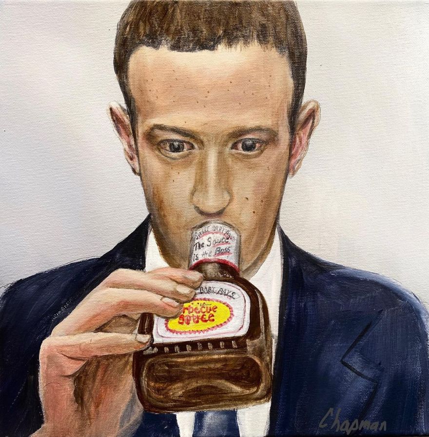 Artist Gives A Comically Exaggerated Representation Of Popular Characters And Phenomena In His Paintings, And Here Are The Best 59 Pics Artist Gives A Comically Exaggerated Representation Of Popular Characters And Phenomena In His Paintings, And Here Are The Best 59 Pics