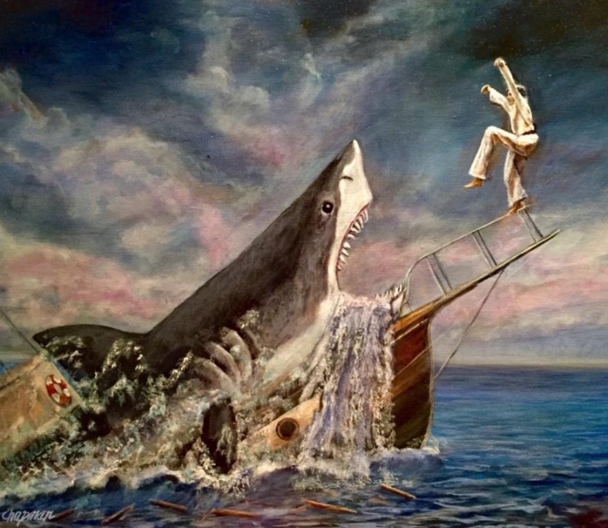 Artist Gives A Comically Exaggerated Representation Of Popular Characters And Phenomena In His Paintings, And Here Are The Best 59 Pics Artist Gives A Comically Exaggerated Representation Of Popular Characters And Phenomena In His Paintings, And Here Are The Best 59 Pics