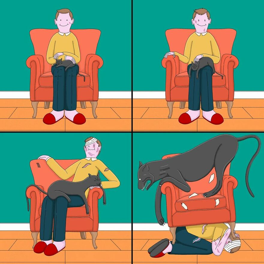 Artist Creates Comics That Involve Dark Humor, Surrealism, And Satire (30 New Pics)