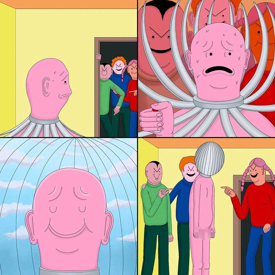 Artist Creates Comics That Involve Dark Humor, Surrealism, And Satire (30 New Pics)