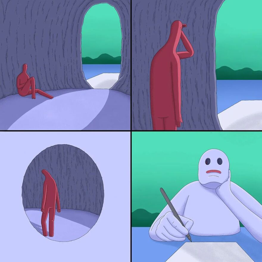 Artist Creates Comics That Involve Dark Humor, Surrealism, And Satire (30 New Pics)