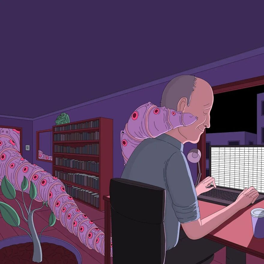 Artist Creates Comics That Involve Dark Humor, Surrealism, And Satire (30 New Pics)