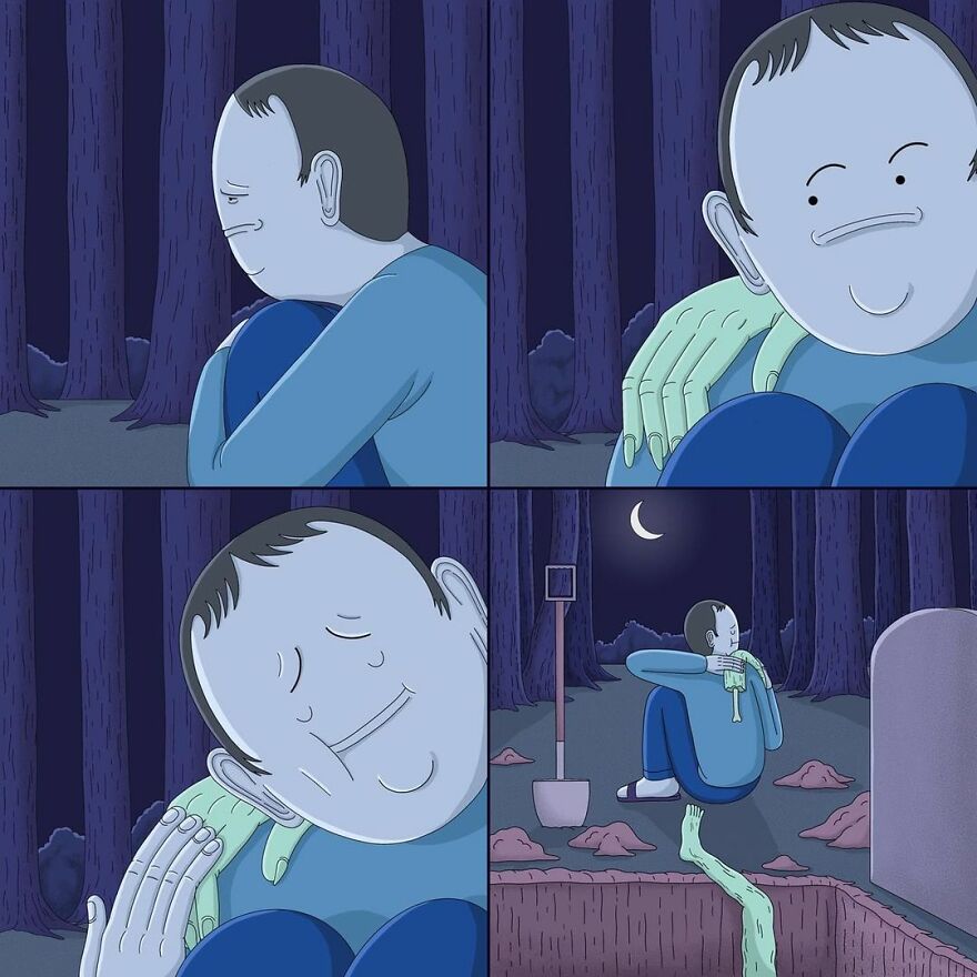 Artist Creates Comics That Involve Dark Humor, Surrealism, And Satire (30 New Pics)