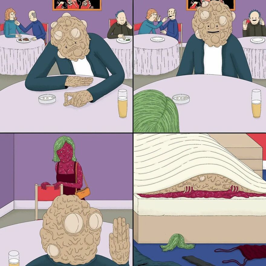 Artist Creates Comics That Involve Dark Humor, Surrealism, And Satire (30 New Pics)