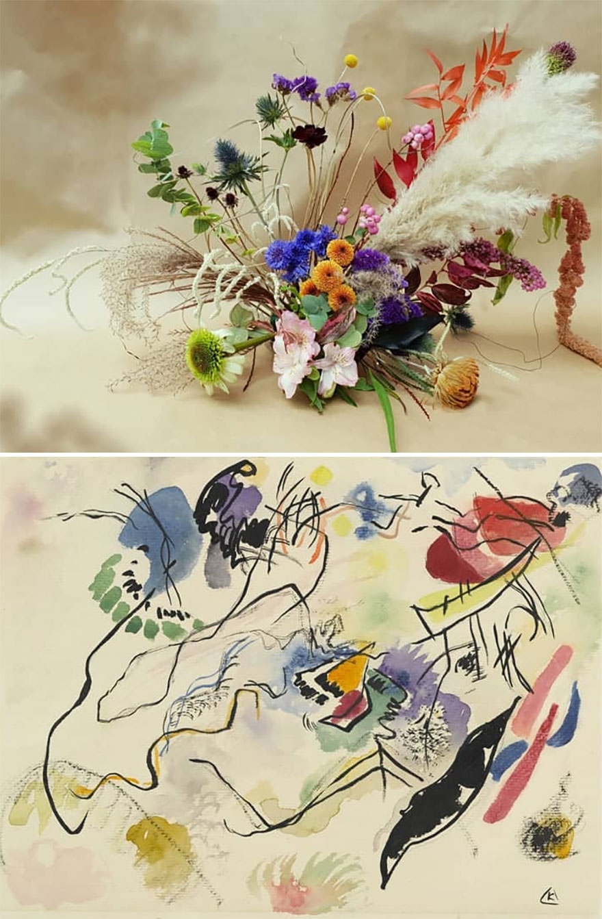 83 Floral Arrangements Inspired By Famous Paintings And Photos By Harriet Parry 83 Floral Arrangements Inspired By Famous Paintings And Photos By Harriet Parry