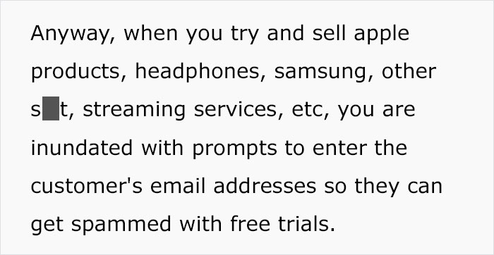 Employee At Best Buy Is Forced To Spam Customers With Free Trial, Gets Revenge On Corporate Instead Employee At Best Buy Is Forced To Spam Customers With Free Trial, Gets Revenge On Corporate Instead