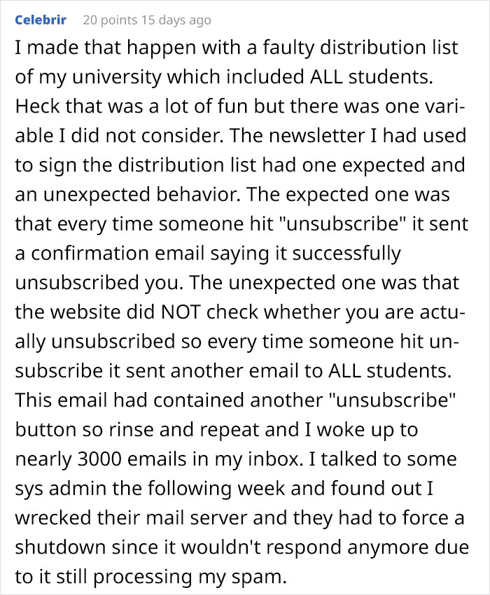 Employee At Best Buy Is Forced To Spam Customers With Free Trial, Gets Revenge On Corporate Instead Employee At Best Buy Is Forced To Spam Customers With Free Trial, Gets Revenge On Corporate Instead