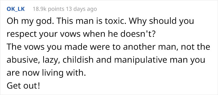 ‘Get Out Now’: People Are Begging This Woman To Leave Her Abusive Husband After She Writes A Post Online About His Bizarre Behavior ‘Get Out Now’: People Are Begging This Woman To Leave Her Abusive Husband After She Writes A Post Online About His Bizarre Behavior