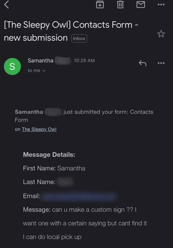 People Are Cracking Up At This Woman’s Conversation With A Client Demanding That She Create An Anti-Vax Door Sign