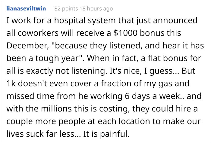 Manager Shares How He Chose To Reward His Employees Instead Of A Christmas Bonus And People Applaud Him Manager Shares How He Chose To Reward His Employees Instead Of A Christmas Bonus And People Applaud Him