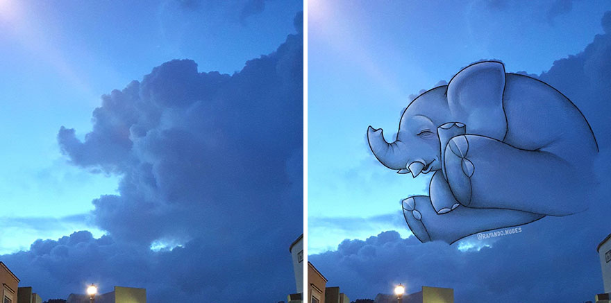 Clouds Come Alive As Cute Animals In The Drawings Of This Artist (80 Pics) Clouds Come Alive As Cute Animals In The Drawings Of This Artist (80 Pics)