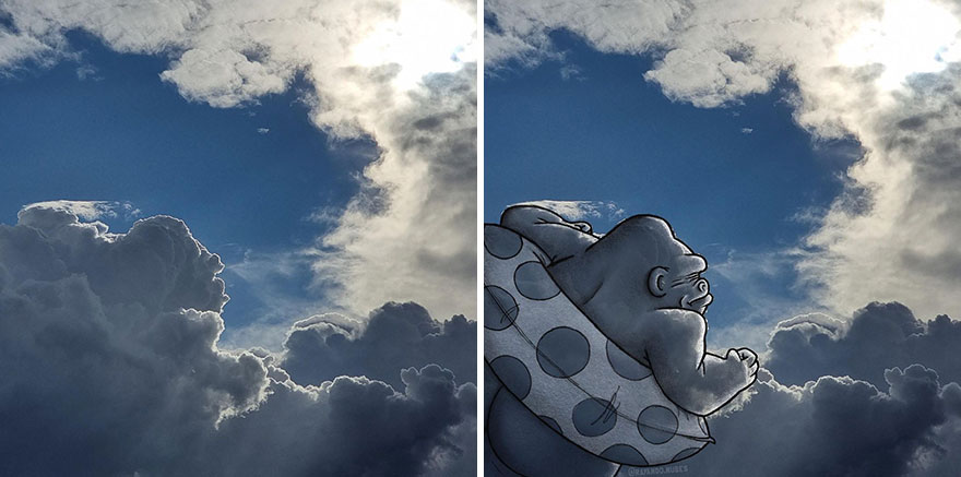 Clouds Come Alive As Cute Animals In The Drawings Of This Artist (80 Pics) Clouds Come Alive As Cute Animals In The Drawings Of This Artist (80 Pics)