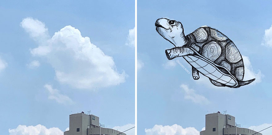 Clouds Come Alive As Cute Animals In The Drawings Of This Artist (80 Pics) Clouds Come Alive As Cute Animals In The Drawings Of This Artist (80 Pics)