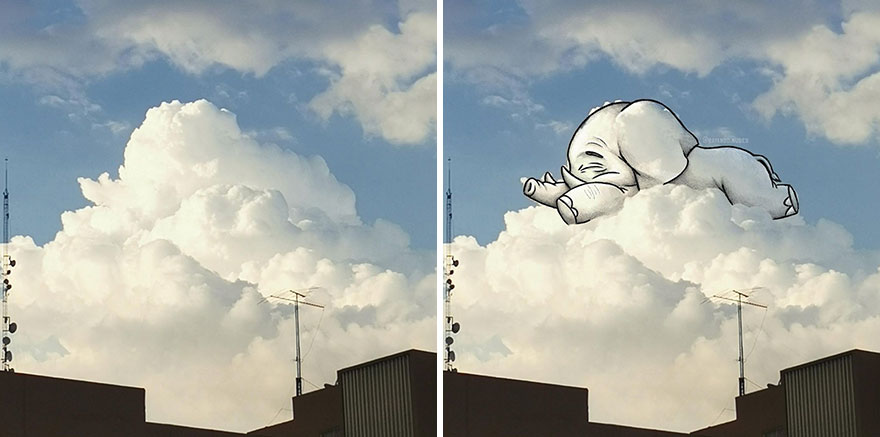 Clouds Come Alive As Cute Animals In The Drawings Of This Artist (80 Pics) Clouds Come Alive As Cute Animals In The Drawings Of This Artist (80 Pics)