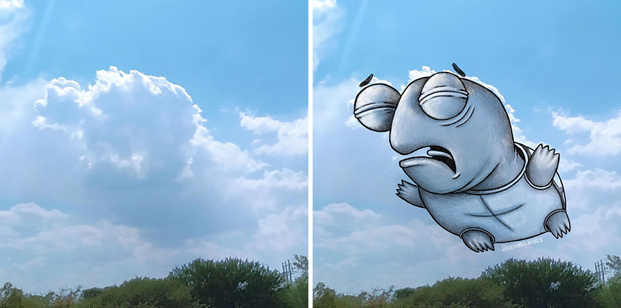Clouds Come Alive As Cute Animals In The Drawings Of This Artist (80 Pics) Clouds Come Alive As Cute Animals In The Drawings Of This Artist (80 Pics)